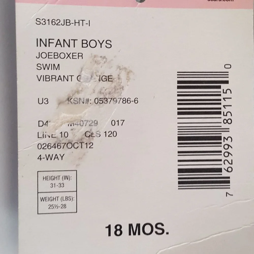 Bathing Suit Rash Guard Swim Trunks Infant